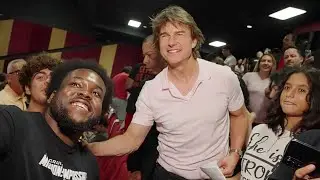 See Tom Cruise SURPRISE Fans at Advance Screening of Mission: Impossible &ndash; Dead Reckoning Part One
