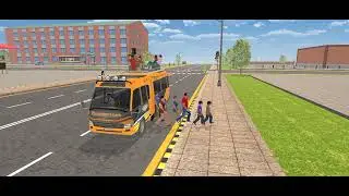 Bus Driving Euro Coach Bus Game Mode 2 CITY DRIVING Level 2 #busdriving #eurocoachsimulator #level2