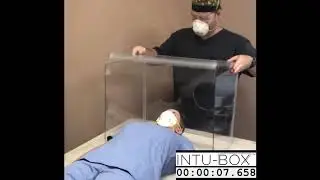 Intu-Box Intubation Shield - Quick Assembly