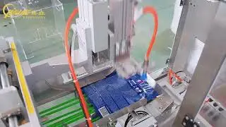 Detergent powder pouch packing machine with spoon dispenser#detergentpowder #packingmachine