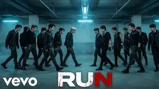 Straykids Ft Ateez - Run (2025 KPM Concept Video ) FMV
