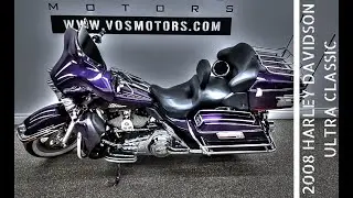 2008 HARLEY DAVIDSON FLHTCU - ULTRA CLASSIC ELECTRA GLIDE - FINANCING AVAILABLE**-