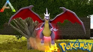 TAMING SHINY MEGA CHARIZARD Y!! KRAYMON & POKEMON EVOLVED (Ark Modded Gameplay)