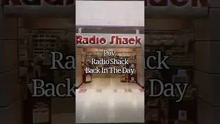 Who Else Misses Radio Shack? #shorts #nostalgia #radioshack #past #80s