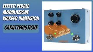 RECENSIONE (2025) : Effetti Pedale Modulazione Warped Dimension. DETTAGLI