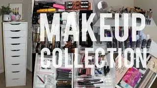 Makeup Collection 2017 | Ikea Alex 9 Drawer & Vanity Tour