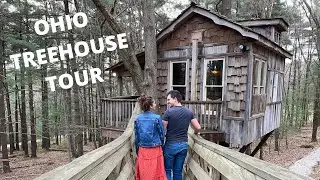 Epic Treehouse in Ohio! | The Mohicans Treehouse Resort: The Old Pine