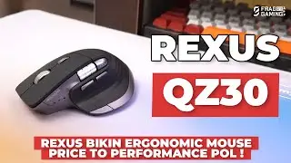 REXUS GEBRAK SEGMEN OFFICE ERGONOMIC MOUSE  ! Rexus QZ30 😎