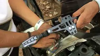 Yamaha r15 v2 modification Foldable Tailtidy For all bike and indicator | Modified R15 | Must Watch