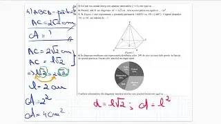 Evaluare Nationala 2020 - Testul 34 - Subiectul 1 - Teste de antrenament - Clasa a 8-a