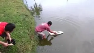 Century RC boat - modified