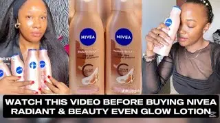 Nivea Radiant & Beauty Even glow Lotion.