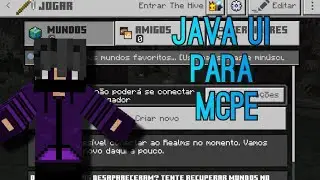 #minecraft java ui para mcpe