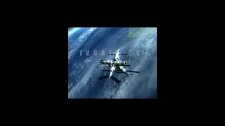 #2001 Mir Space Station crash Final descent, Controlled crash Debris #Footage