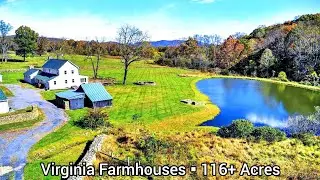 Virginia Farmhouses For Sale | 116+Acres | Virginia Land For Sale | Working Stone Farms Huntly