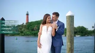 Emma & Vincent's Beautiful Wedding at The Pelican Club in Jupiter, FL