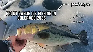 Denver Metro Ice Fishing for Largemouth Bass 2026