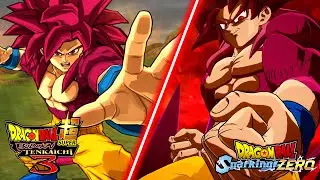 TENKAICHI 3 VS. SPARKING ZERO, GOKU SSJ4 DAIMA QUAL JOGO TEM O MELHOR SSJ4?