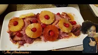 BAKE HAM WITH HONEY & BROWN SUGAR GLAZE