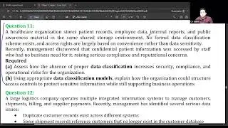 Day 3 | Question 11 | Chapter 2 | Data Governance and Management