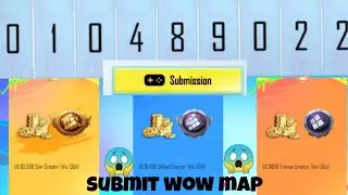 How wow map submit | $100 dollar ven pubg wow map submit kaise karen day.1 wow map submit