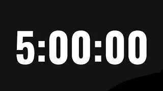 5 hour's timer #countdown #timer 