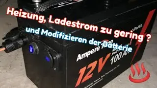 AmpereTime Lifepo4 Batterie Modifizieren und die Frage: Was macht die Heizung bei zu wenig last ?