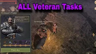 Grim Soul: All Veteran Task Completed | How I Complete All Veteran Task | 20th Scarlet Hunt | v7.6.1