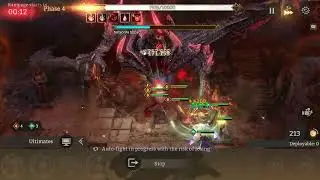 Drake's Chasm Nightmare IV Auto Fight With SALAZAR 82K Blood
