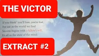 🔴THE VICTOR ||POEM ||CLASS-5TH ||EXTRACT 2