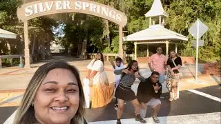 Quality time with my family at Silver Springs Park Florida…