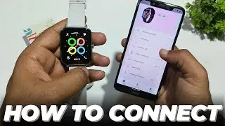 Alt Goat smartwatch full setup | How to connect smartwatch to phone