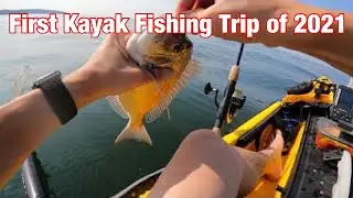 Quick First Kayak Fishing Trip of the Year - 2021   4K