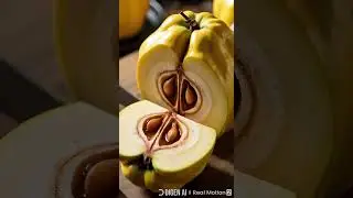 #🍐 **Quince Delight Cake: Relaxing ASMR 4K Slice** #اكسبلور #cake