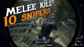 Sniper Ghost Warrior Contracts 2 Melee kill 10 snipers challenge 25