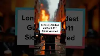 London&rsquo;s Wildest Gunfight: 1911 Siege Unveiled
