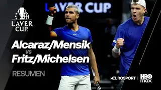 EL REGRESO DEL N&Uacute;MERO UNO | ALCARAZ/MENSIK-FRITZ/MICHELSEN | LAVER CUP 2025 - RESUMEN Y HIGHLIGHTS