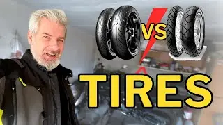 WYBIERAM OPONY MOTOCYKLOWE NA 2025 | Opony szosowe vs enduro? Dunlop, Metzeler czy Pirelli