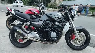 CB400 SUPER FOUR HYPER VTEC FLY BY