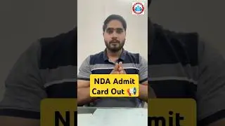 NDA Admit Card Out 📢, How to Download Admit Card #nda #defence