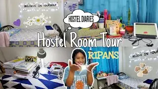 Hostel room tour | room makeover | Ripans#hostelroomtour#roomtour #collegelife#ripans#hosteldiaries