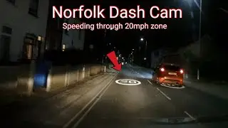 Overtaking/Speeding Through a 20MPH Zone | UK Dash Cam |