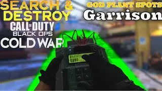 SnD INSANE BOMB SPOTS on Garrison (Competitive COD) [Black Ops Cold War]