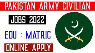 Pakistan Army Civilian Jobs