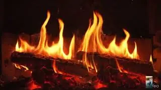 :English Titles:Cozy Fireplace Flames 🔥 | Relaxing Fire Video for TV