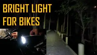 Велосипедная фара NiteRider Lumina MAX 2000 &mdash; демонстрация и обзор