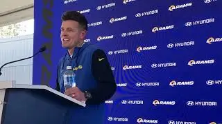 Los Angeles Rams OC Mike LaFleur Talks Strength of Offensive Operation