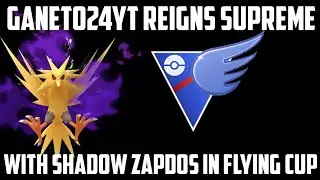 Ganeto24YT REIGNS SUPREME IN FLYING CUP with Shadow Zapdos FT double legacy  Gyarados & Aerodactyl