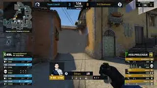 Twistzz crushes EG with 4 headshots in 2 seconds | ESL PRO LEAGUE