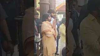 Deputy CM #PawanKalyan along with #AkiraNandan Visited 'Sri Agastya Maharshi temple', Kerala | Gulte